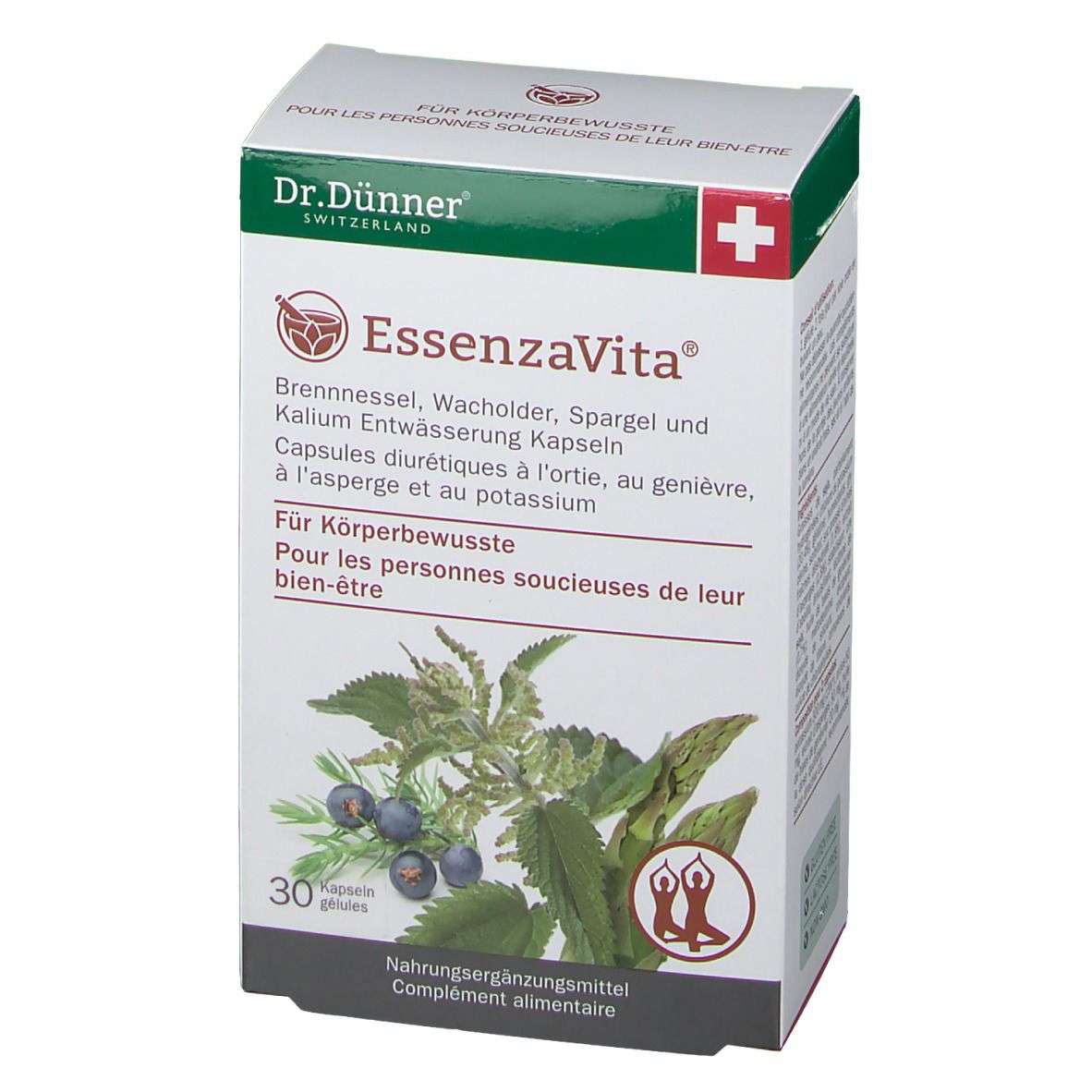 Dr. Dünner® EssenzaVita® Brennnessel, Wacholder, Spargel Kalium Entwässerung