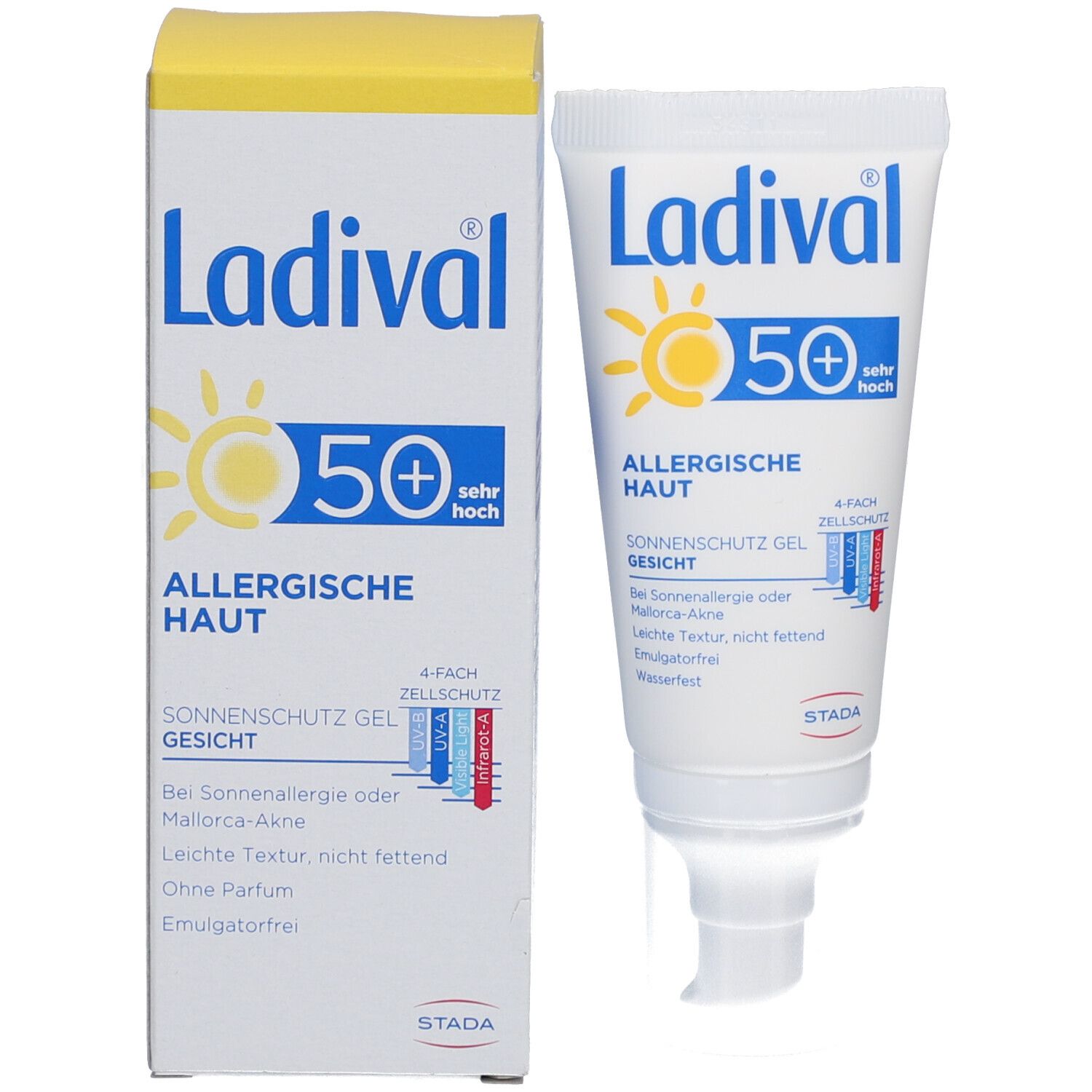 Ladival® Allergische Haut Sonnenschutz Gel Gesicht LSF 50+