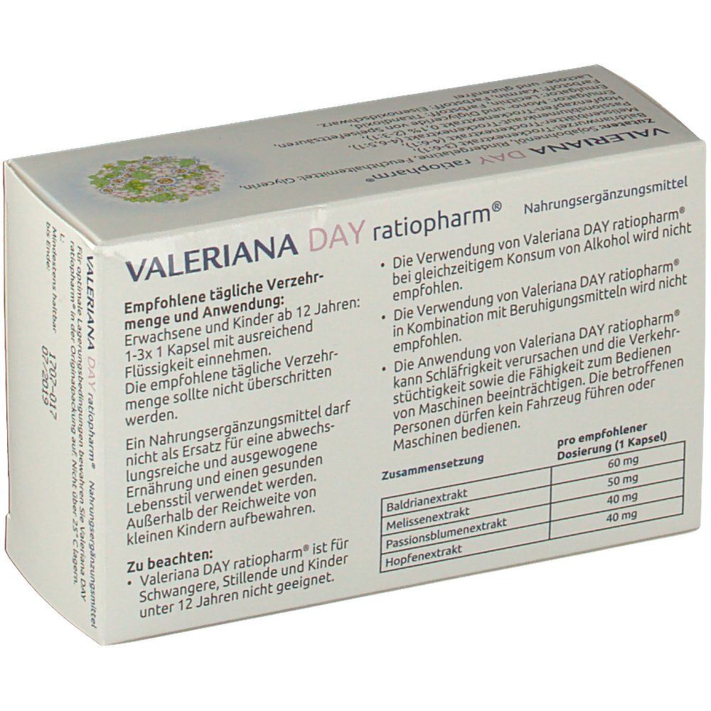 VALERIANA DAY ratiopharm®