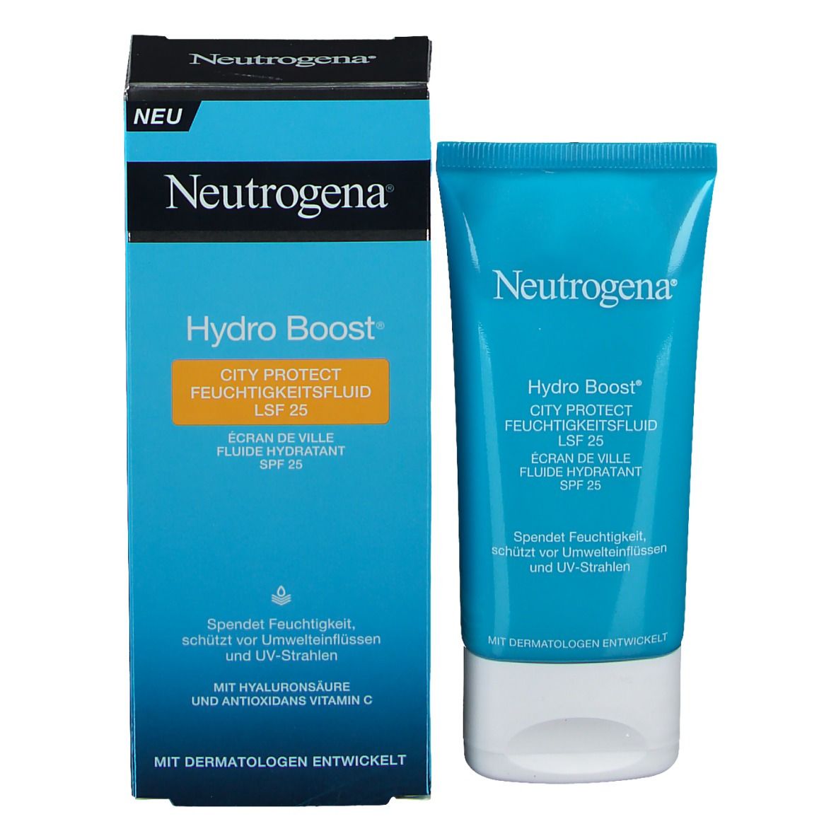 Neutrogena® Hydro Boost® City Protect Feuchtigkeitsfluid mit LSF 25