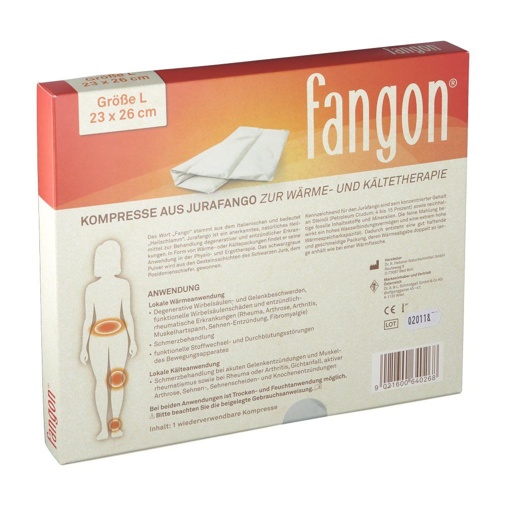 fangon® JURAFANGO zur Wärme- und Kältetherapie