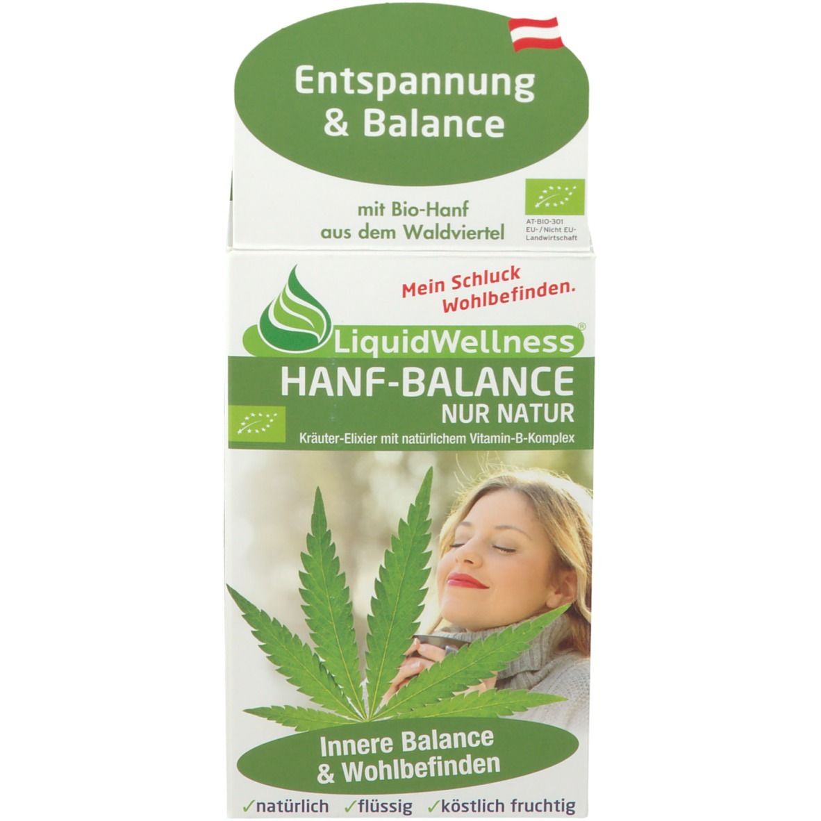 LiquidWellness® Hanf Balance Bio-Kräuter Elixir