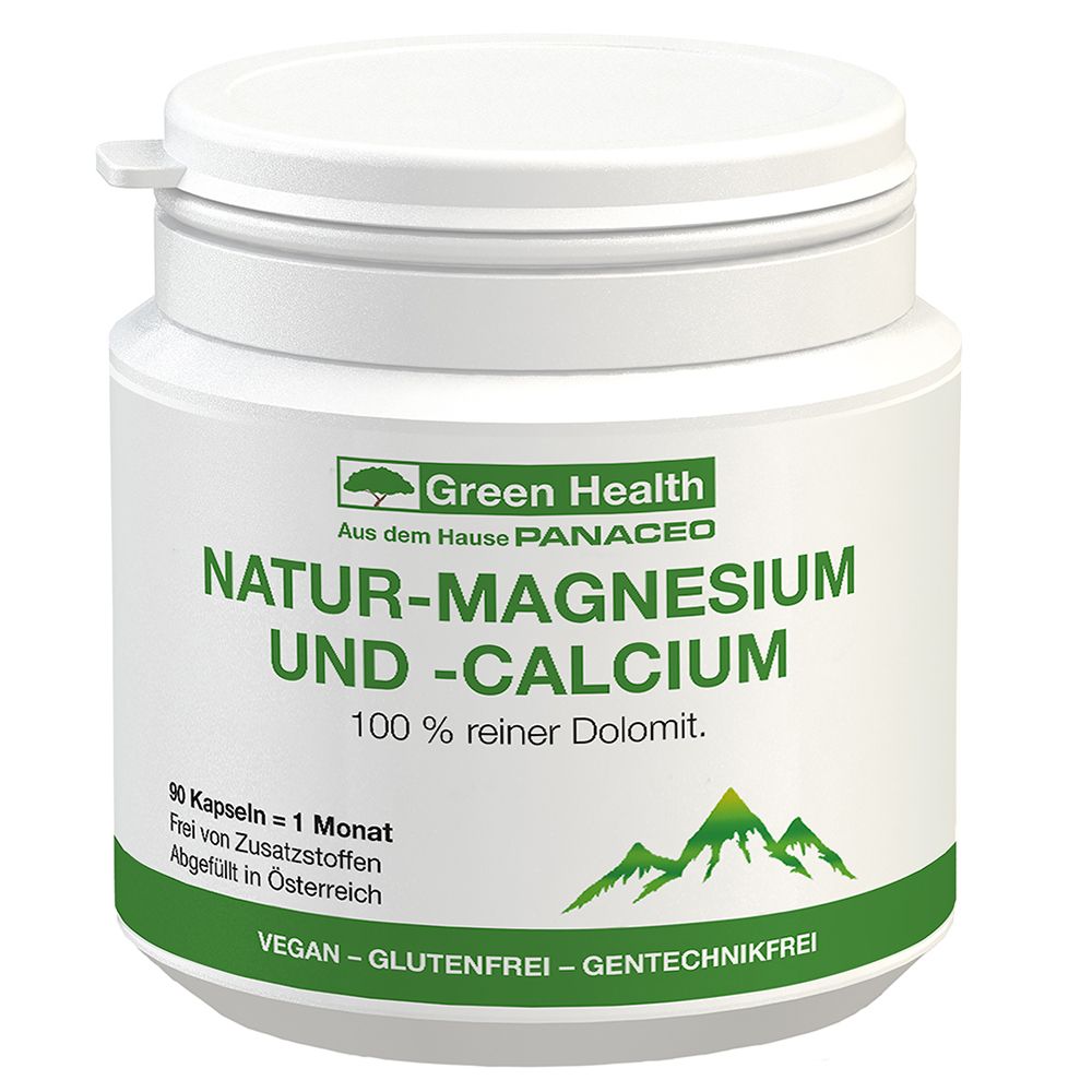 Green Health PURE NATUR-MAGNESIUM UND -CALCIUM