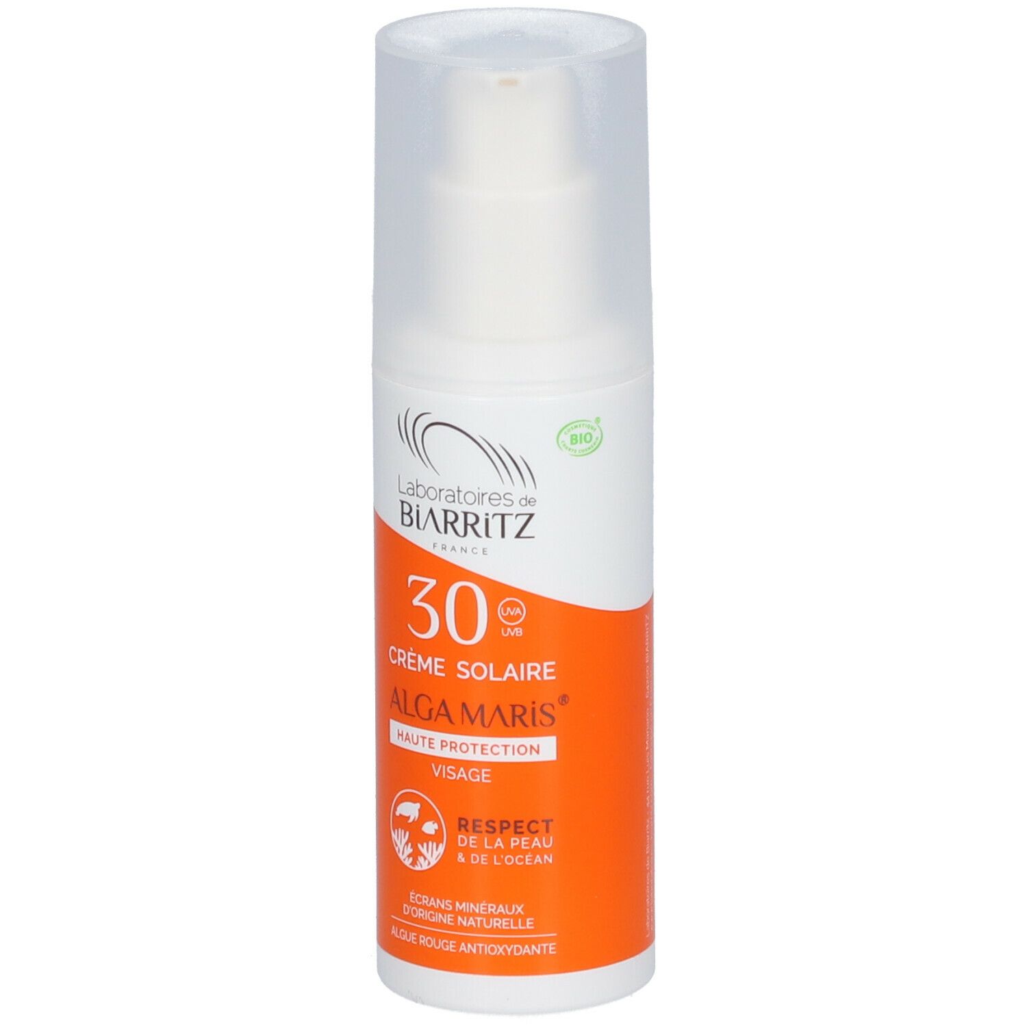 Laboratoires de BIARRITZ ALGA MARIS Bio-Sonnencreme SPF 30