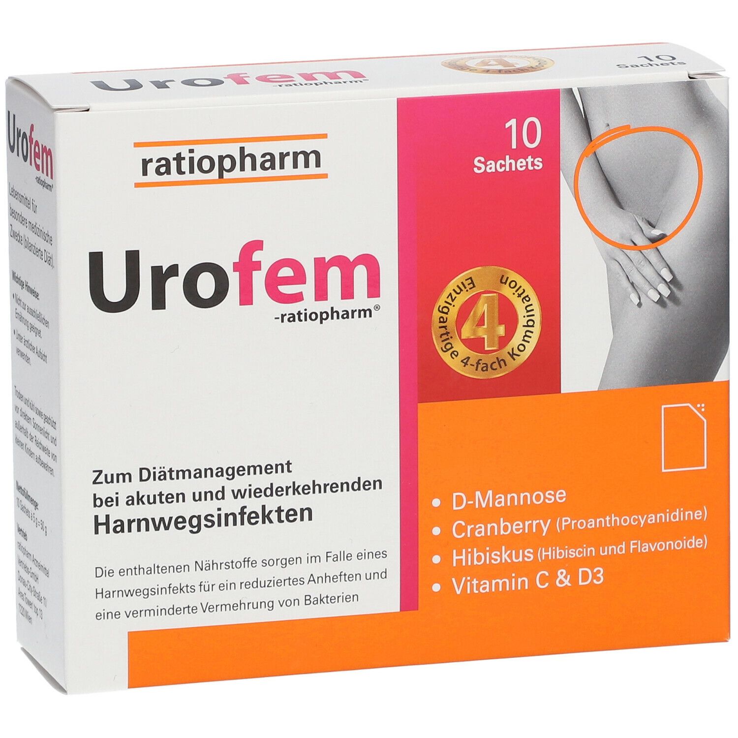 ratiopharm® Urofem 10 St - Shop Apotheke
