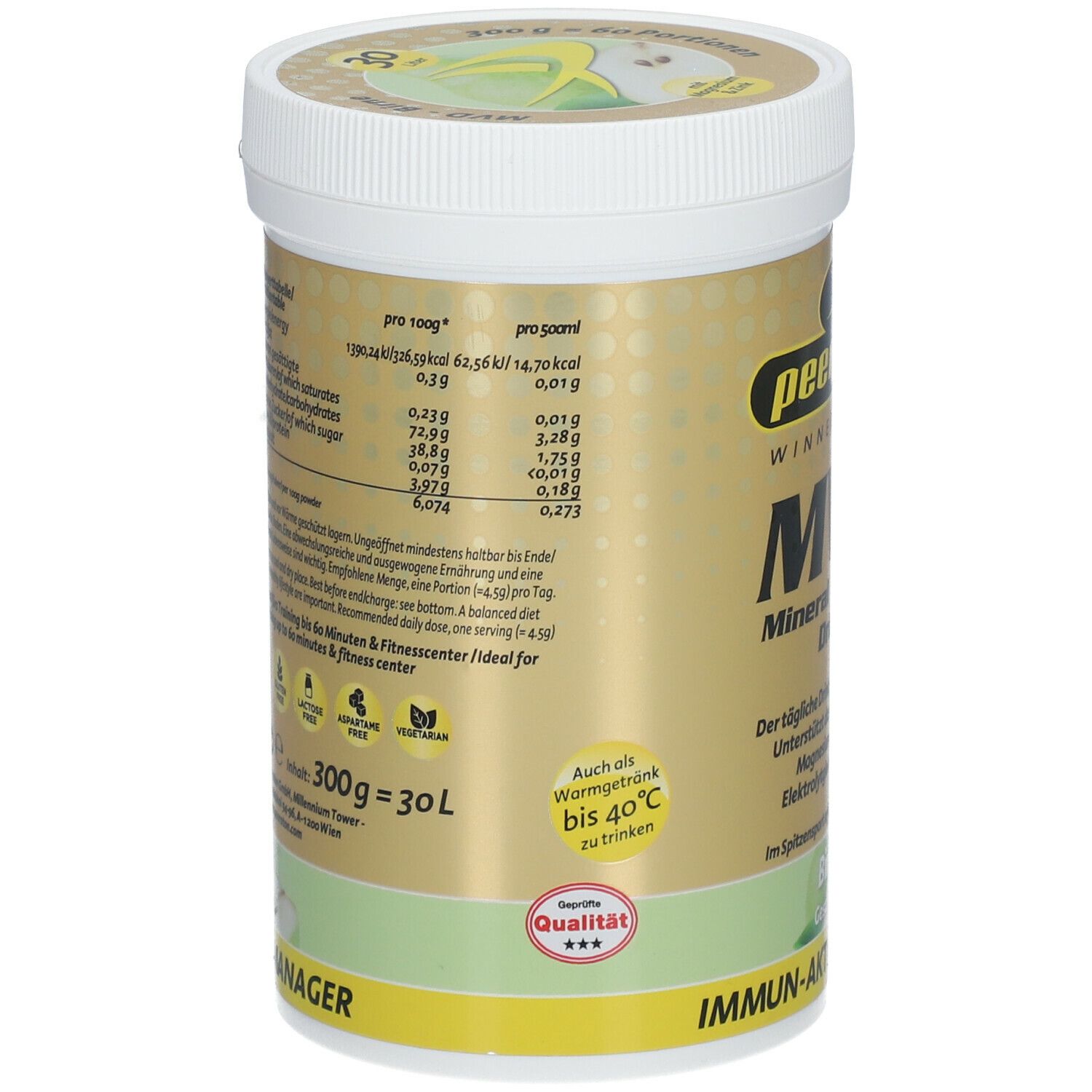 peeroton® MVD Mineral Vitamin Drink Birne