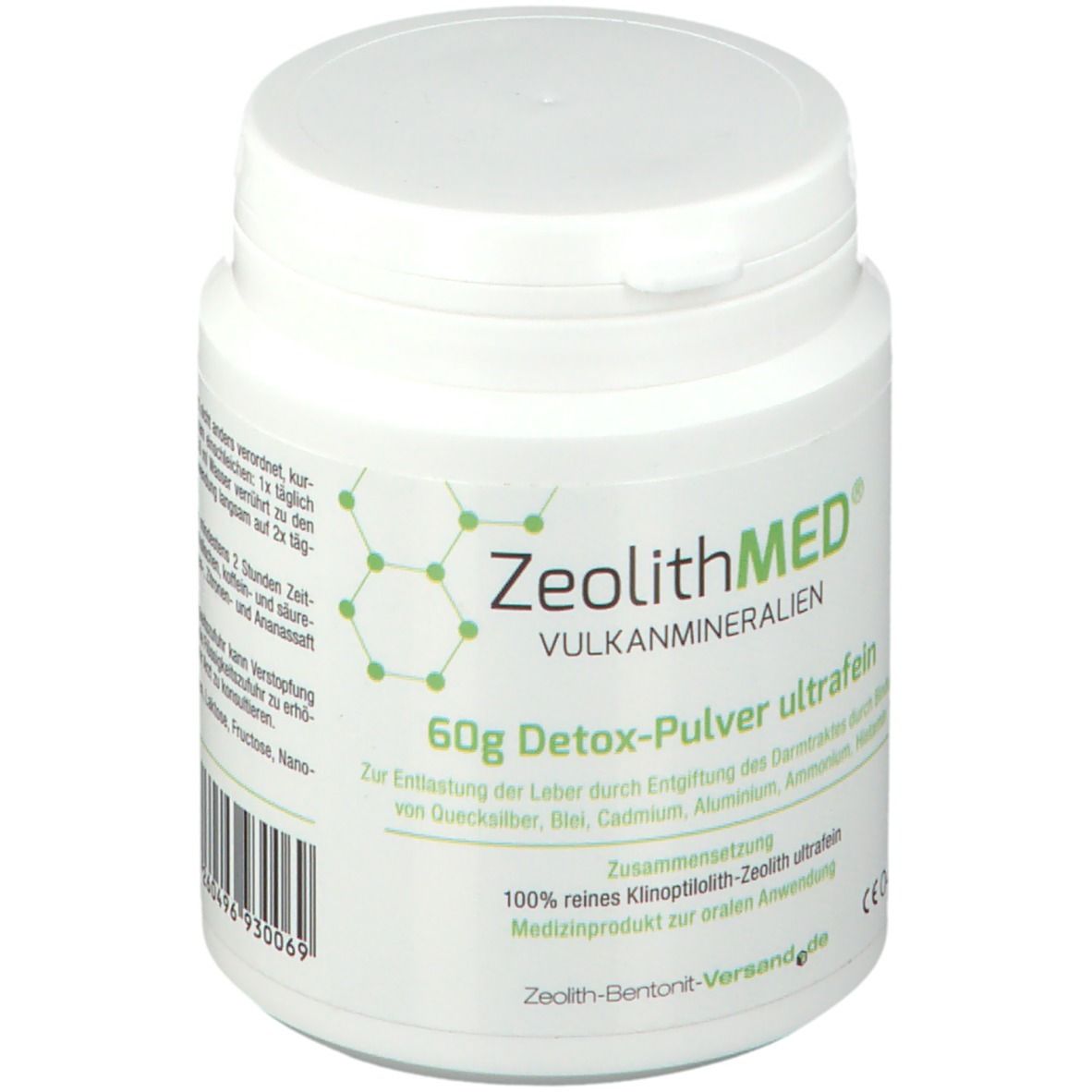 ZeolithMED® Detox-Pulver ultrafein