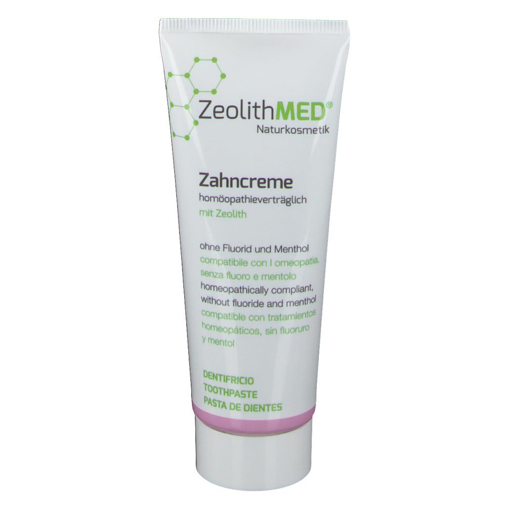 ZeolithMED® Zahncreme homöopathieverträglich