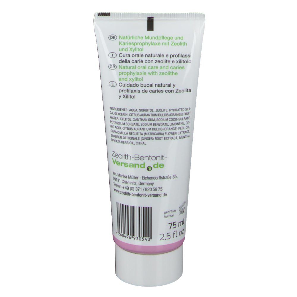 ZeolithMED® Zahncreme homöopathieverträglich