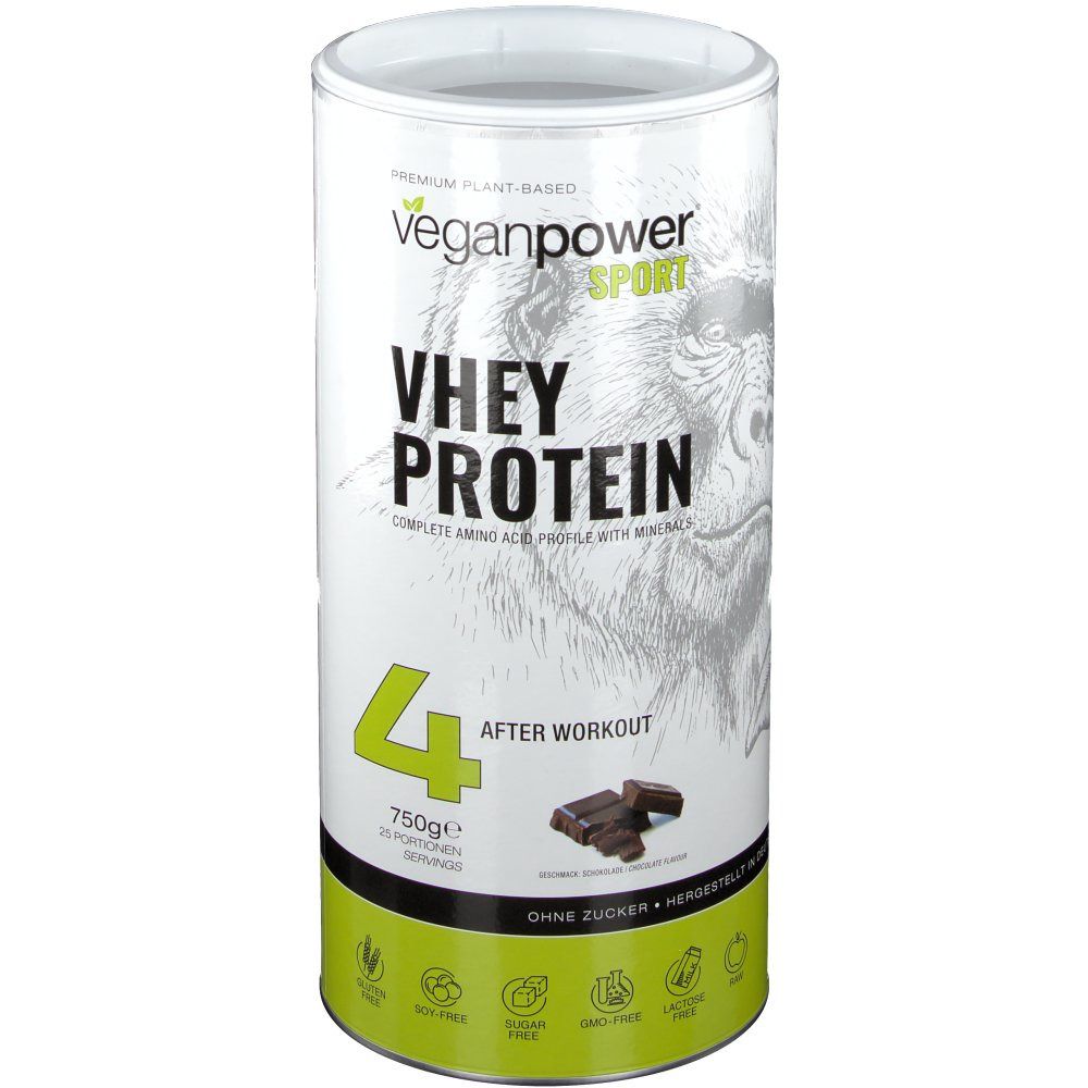 veganpower® Vhey Protein Schokolade