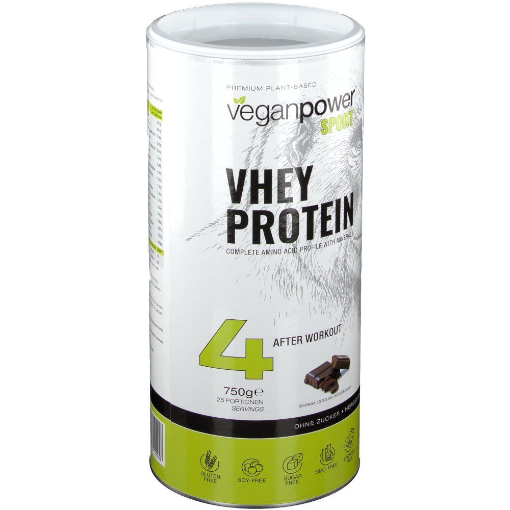 veganpower® Vhey Protein Schokolade