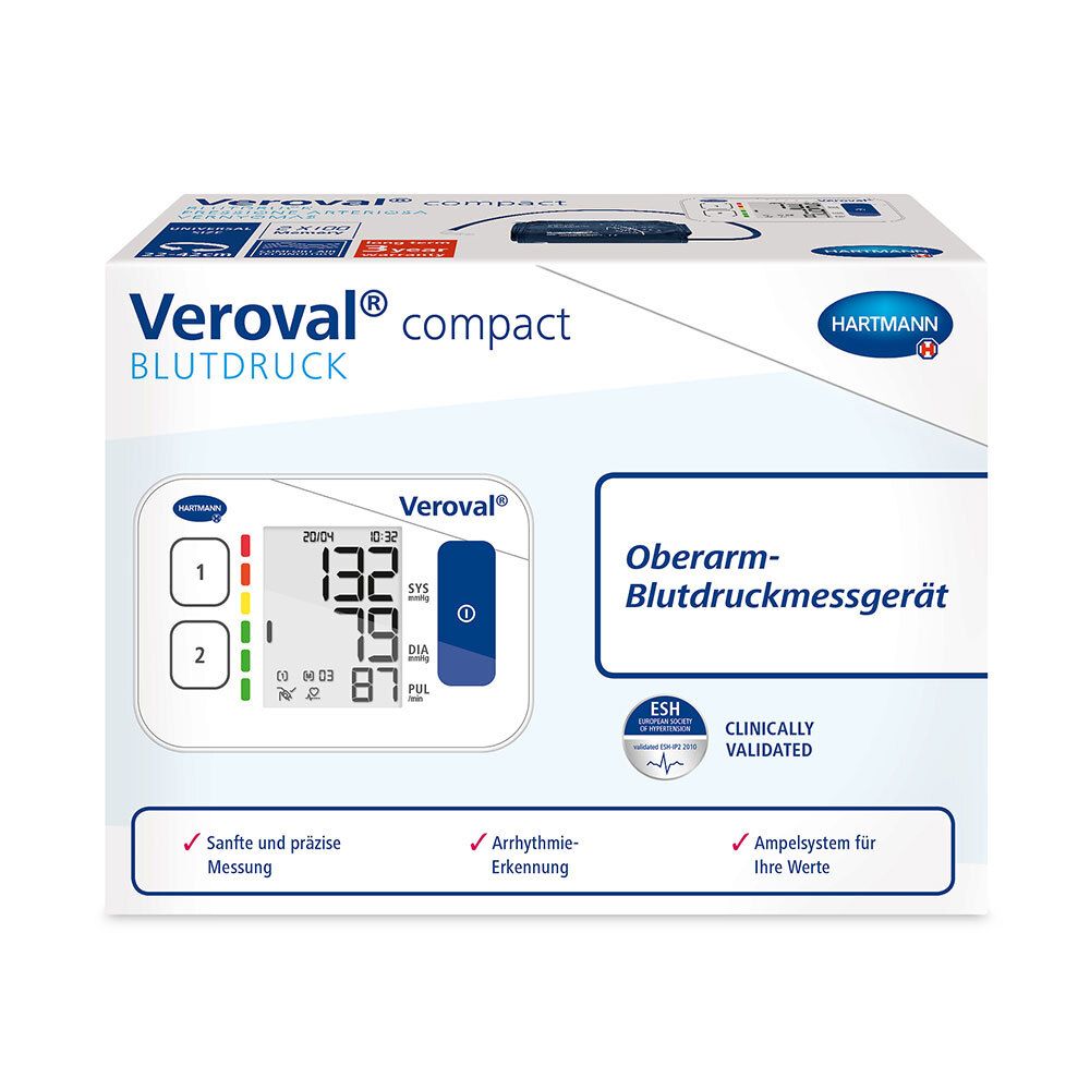 VEROVAL Compact Oberarm-Blutdruckmessgerät