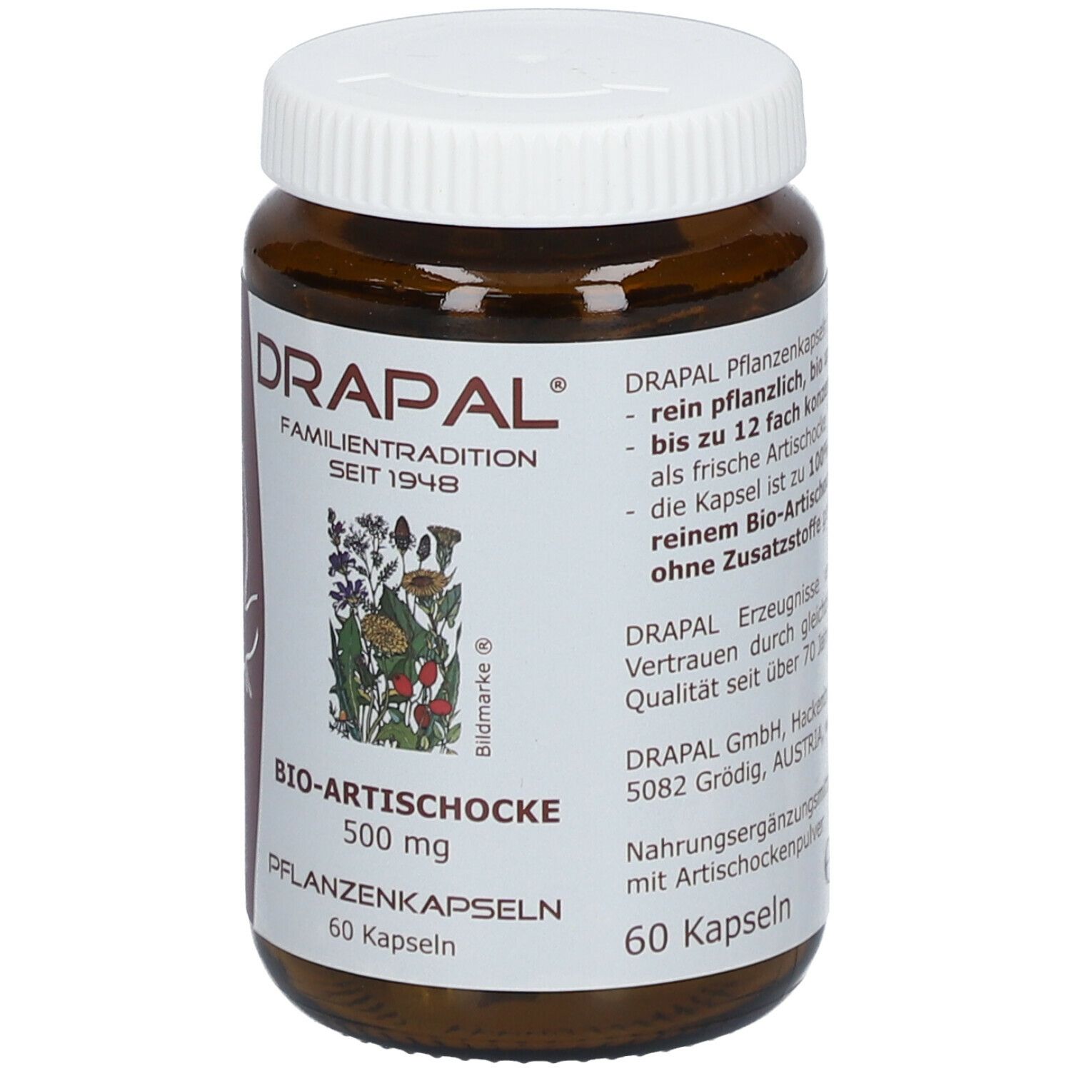 DRAPAL® Bio-Artischocke 500 mg