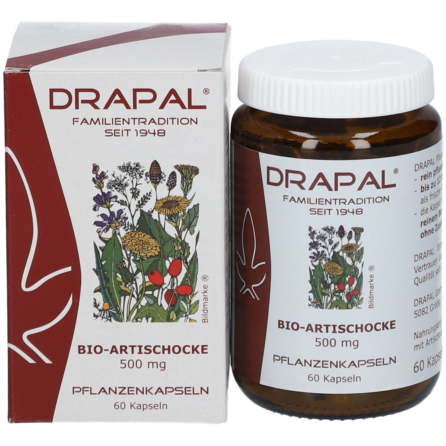 DRAPAL® Bio-Artischocke 500 mg