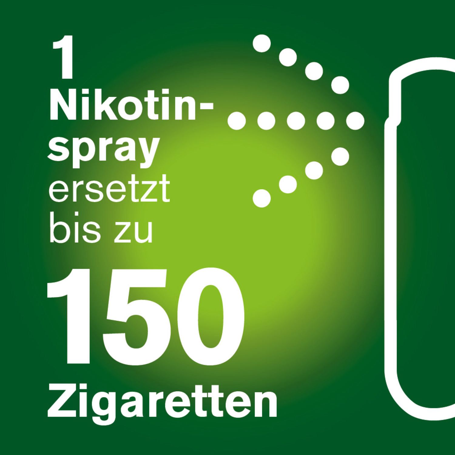 nicorette® Fruit & Mint Spray, 1mg/Sprühstoß