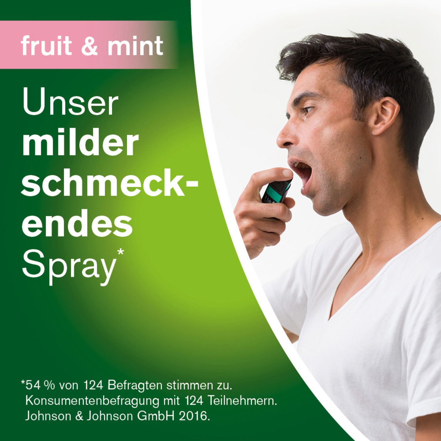 nicorette® Fruit & Mint Spray, 1mg/Sprühstoß