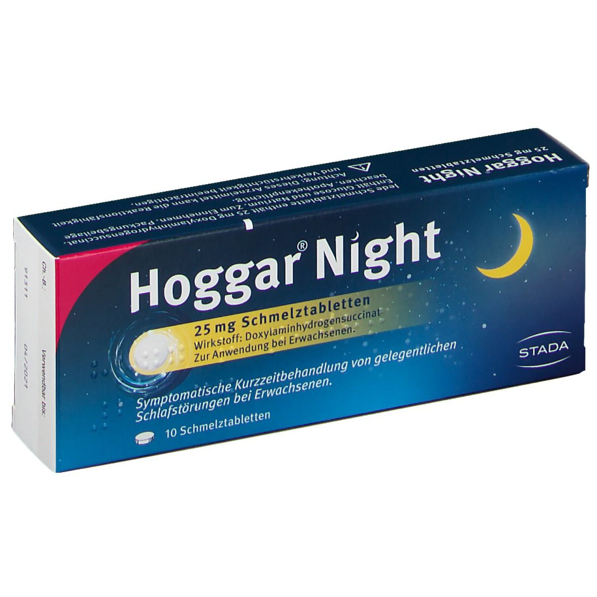 Hoggar® Night 25 mg Schmelztabletten bei Schlafproblemen