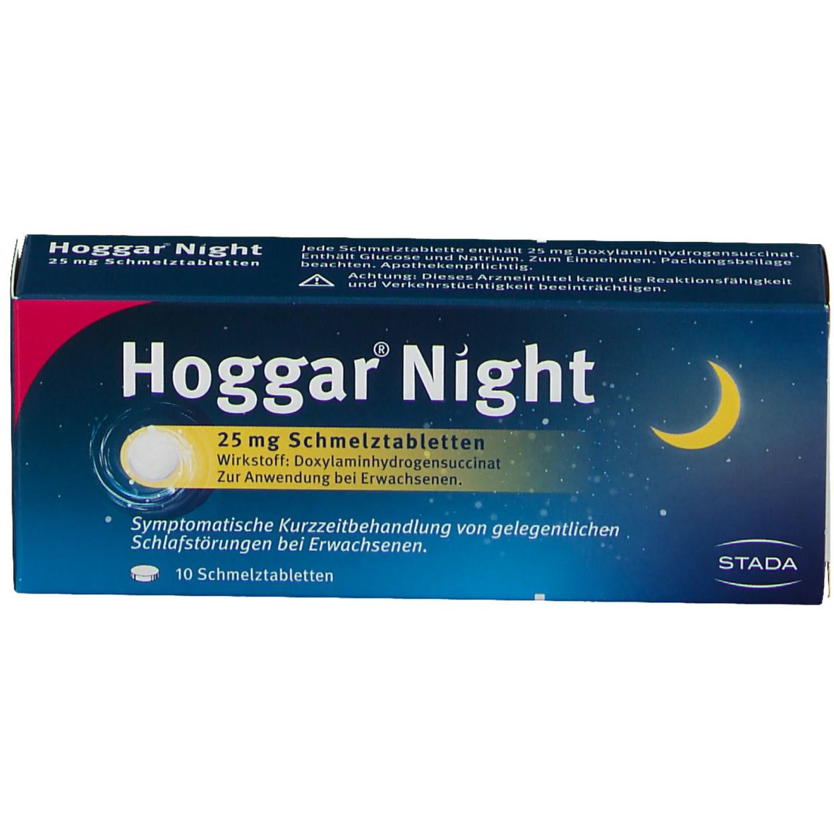 Hoggar® Night 25 mg Schmelztabletten bei Schlafproblemen