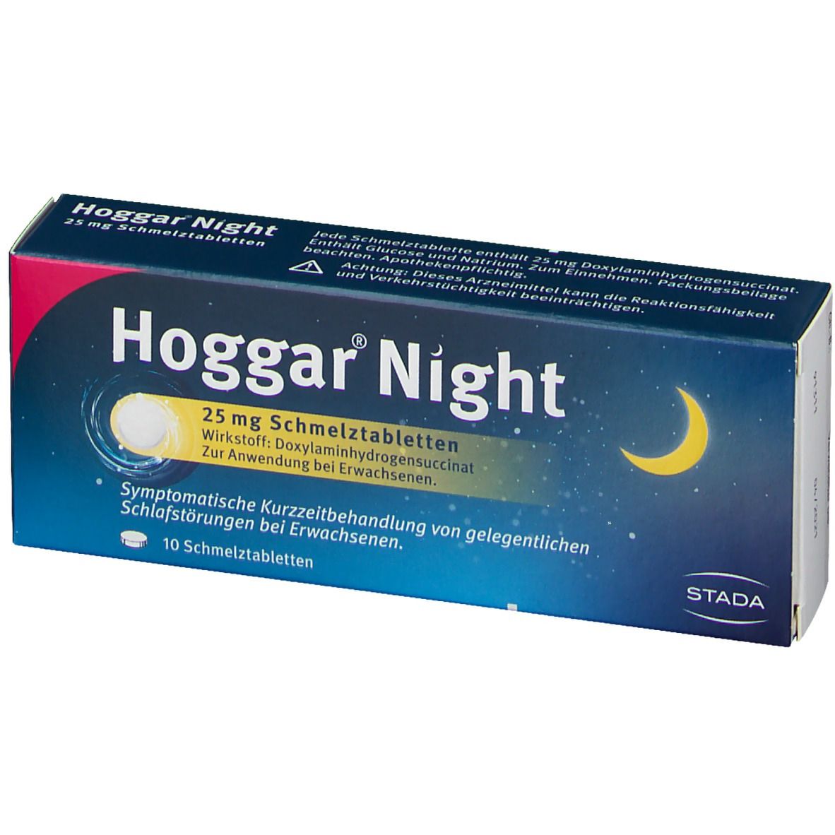 Hoggar® Night 25 mg Schmelztabletten bei Schlafproblemen