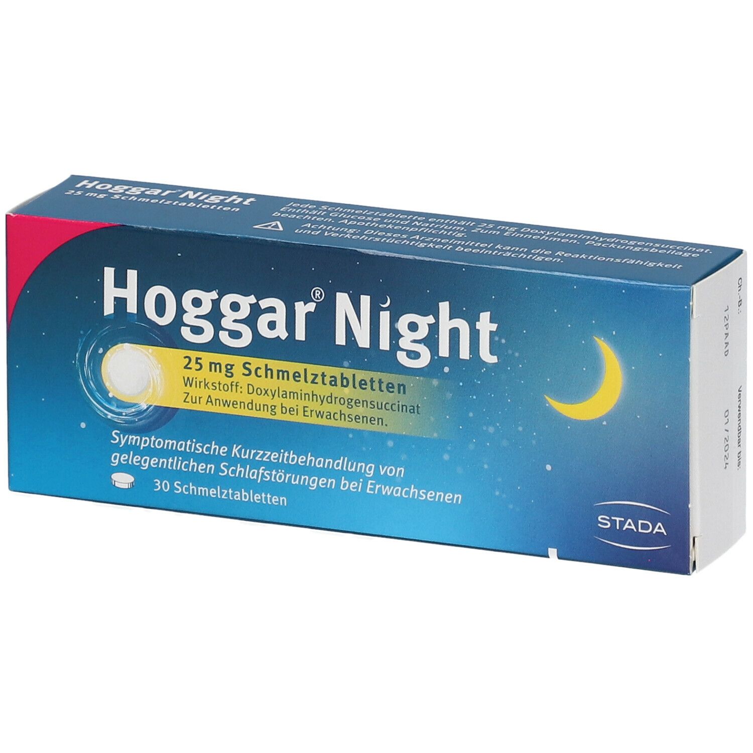 Hoggar® Night 25 mg Schmelztabletten bei Schlafproblemen