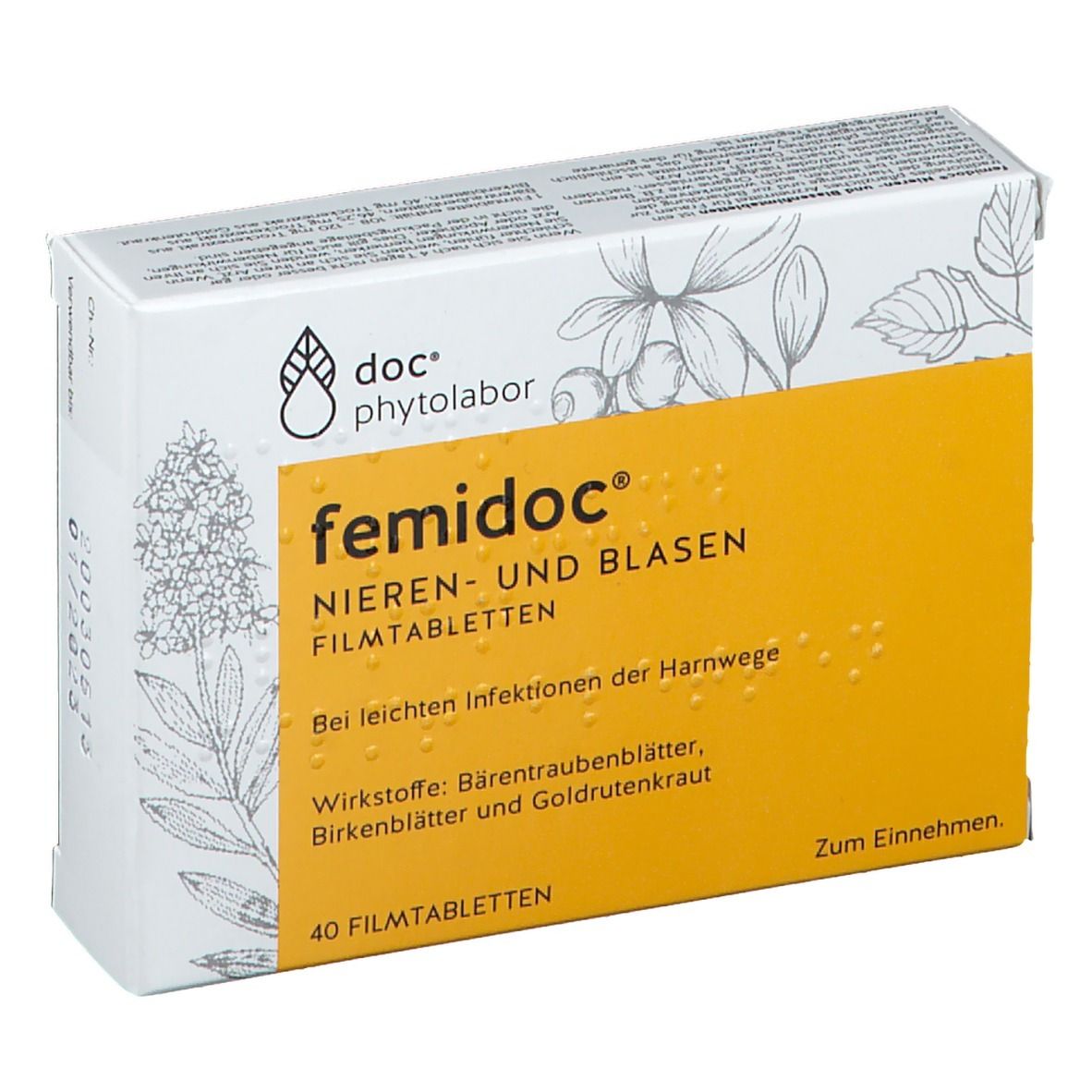 femidoc® Nieren und Blasen Filmtabletten