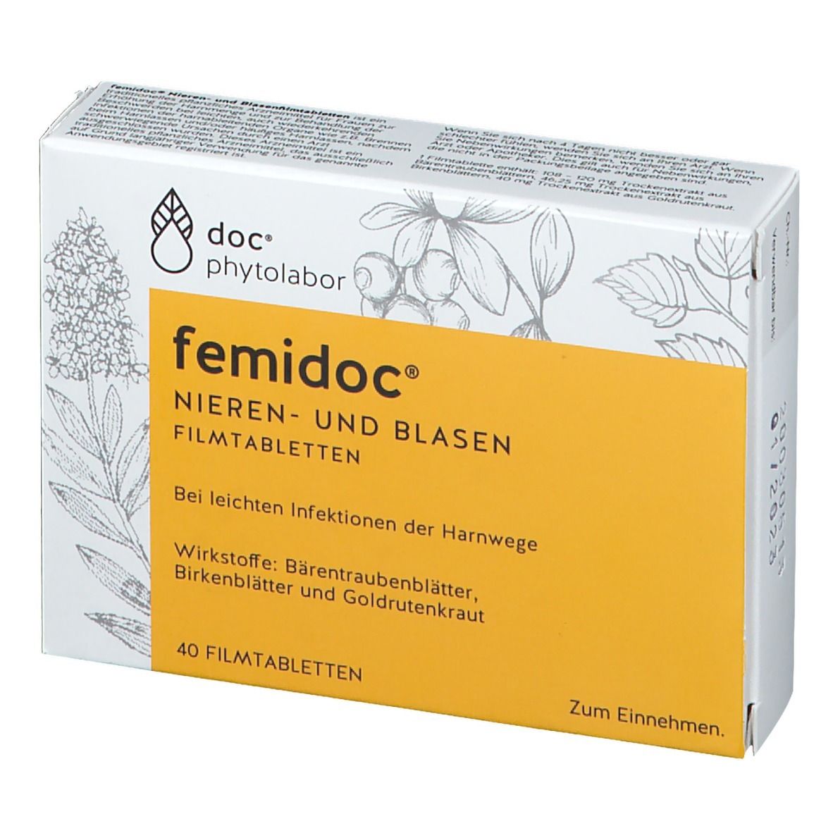 femidoc® Nieren und Blasen Filmtabletten