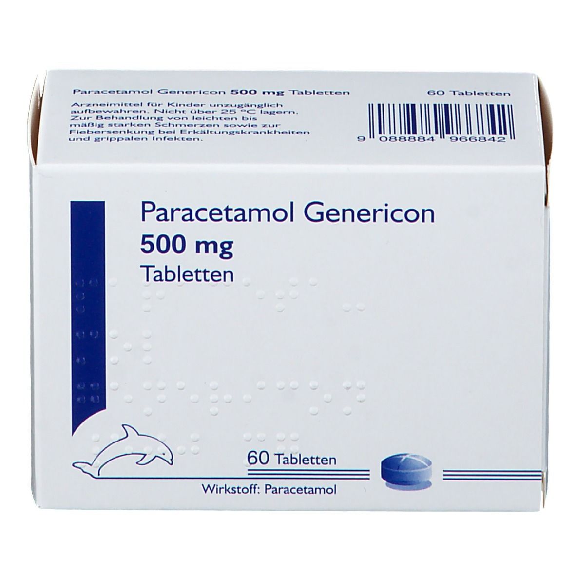 Paracetamol Genericon 500 mg