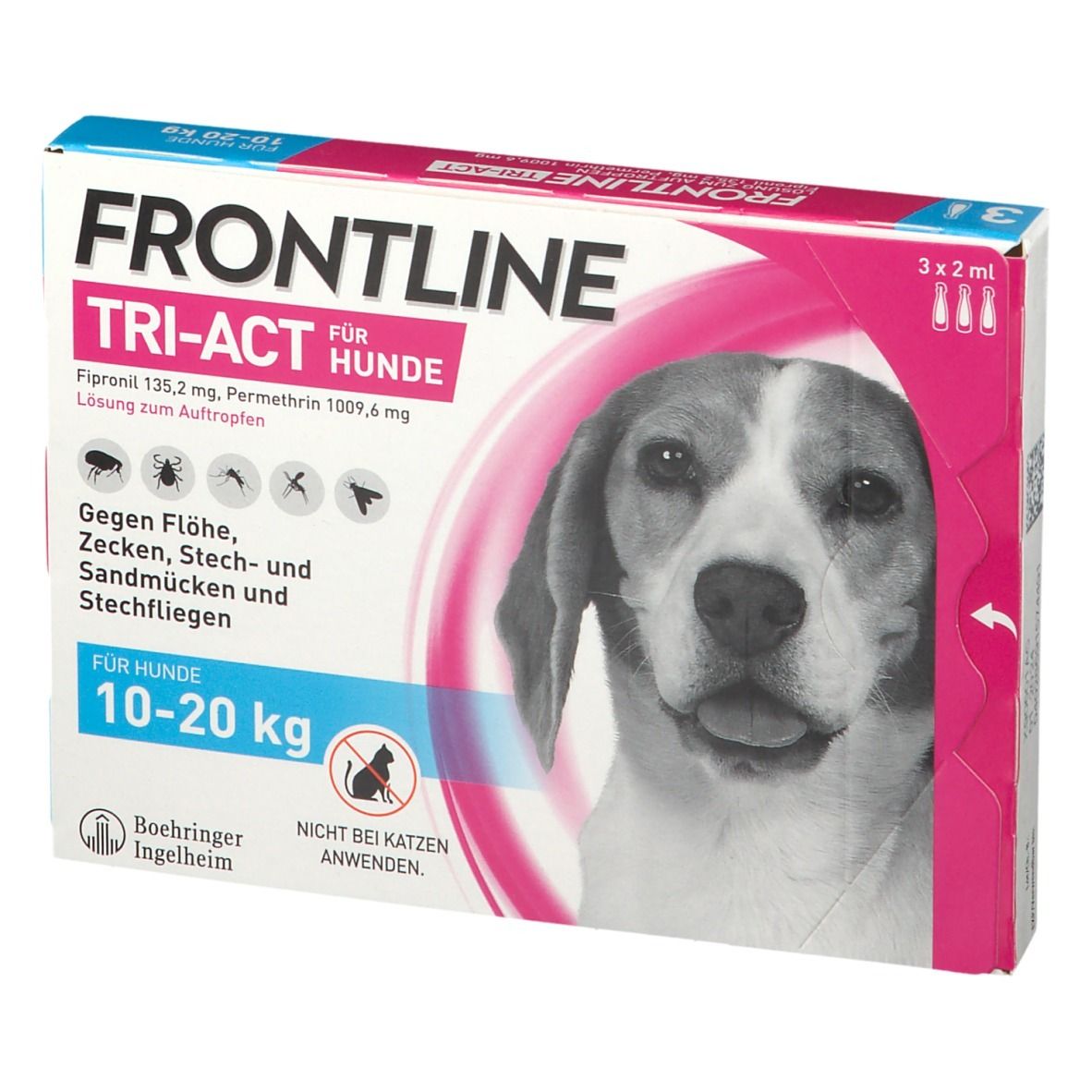 FRONTLINE® TRI-ACT Für Hunde 10 - 20 kg