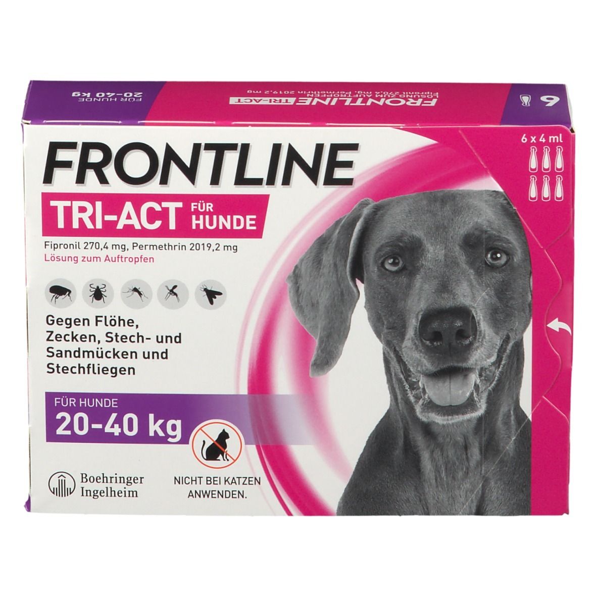 FRONTLINE TRI-ACT Für Hunde 20 - 40 kg