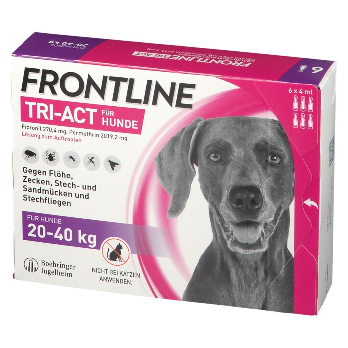 FRONTLINE TRI-ACT Für Hunde 20 - 40 kg