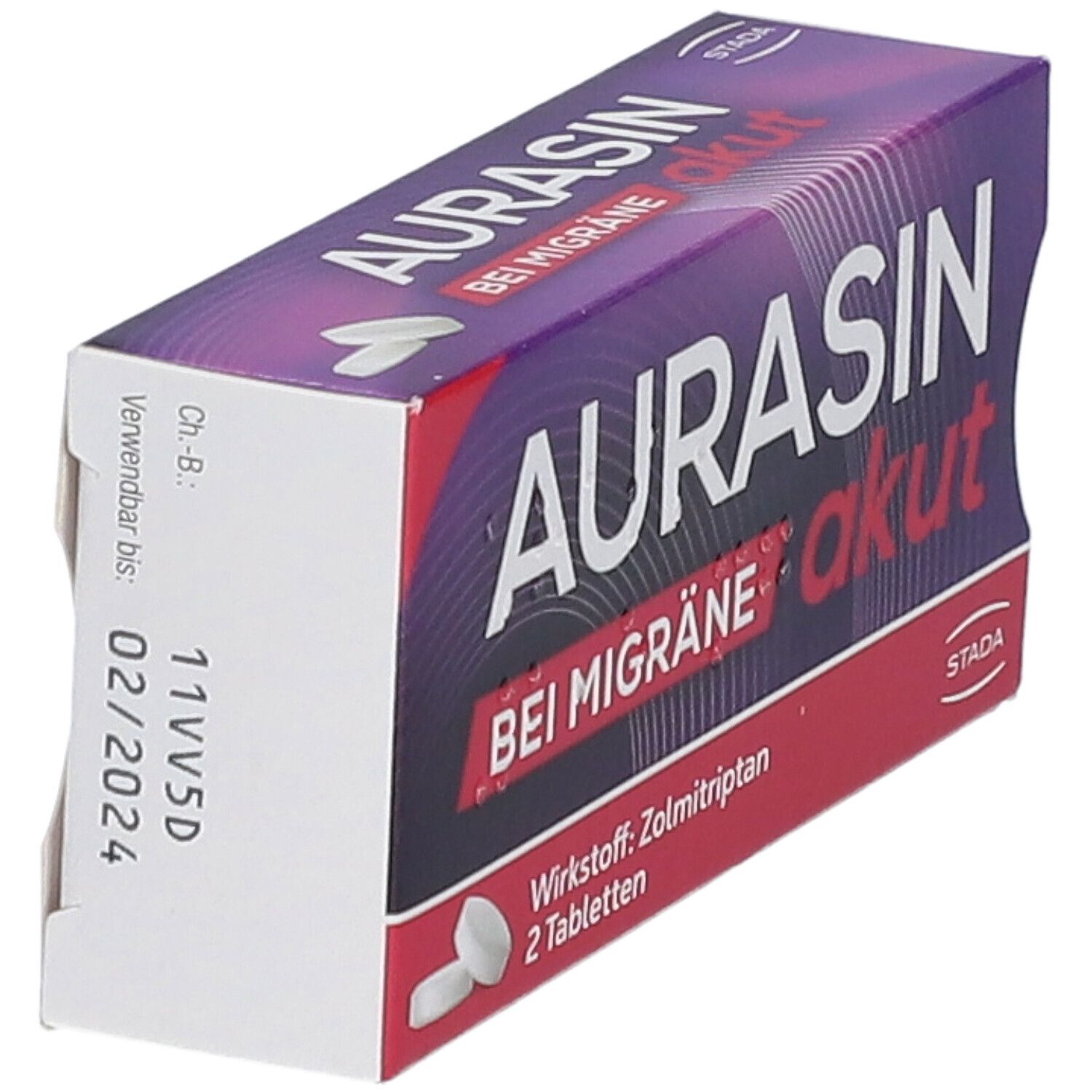 AURASIN akut 2,5 mg Triptan bei akuter Migräne mit/ohne Aura