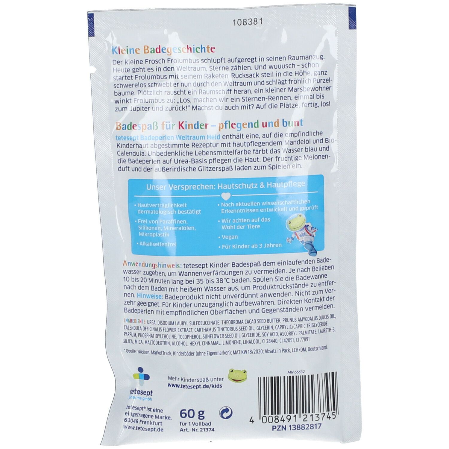 tetesept® Badeperlen Weltraum Held