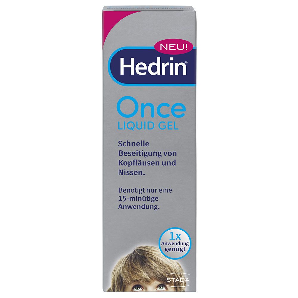 Hedrin® Once Liquid Gel zur Behandlung von Kopfläusen