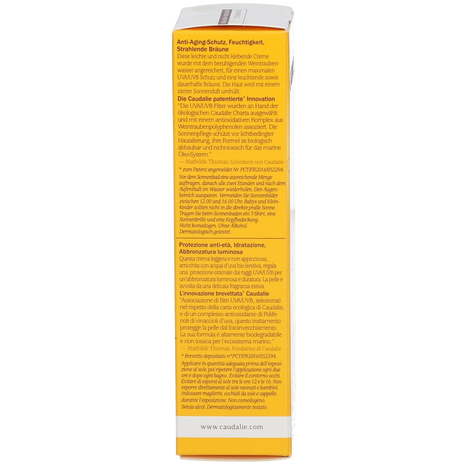 CAUDALIE Anti-Falten Sonnencreme LSF 30