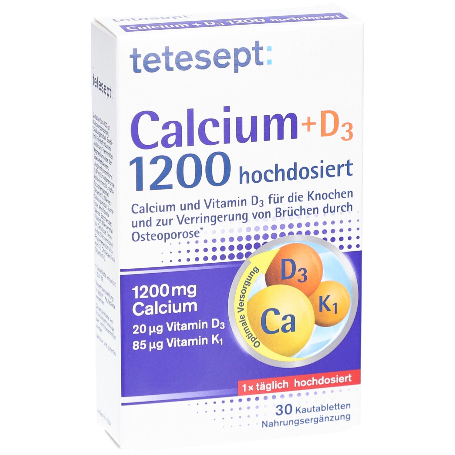 tetesept® Calcium+D3 1200 hochdosiert