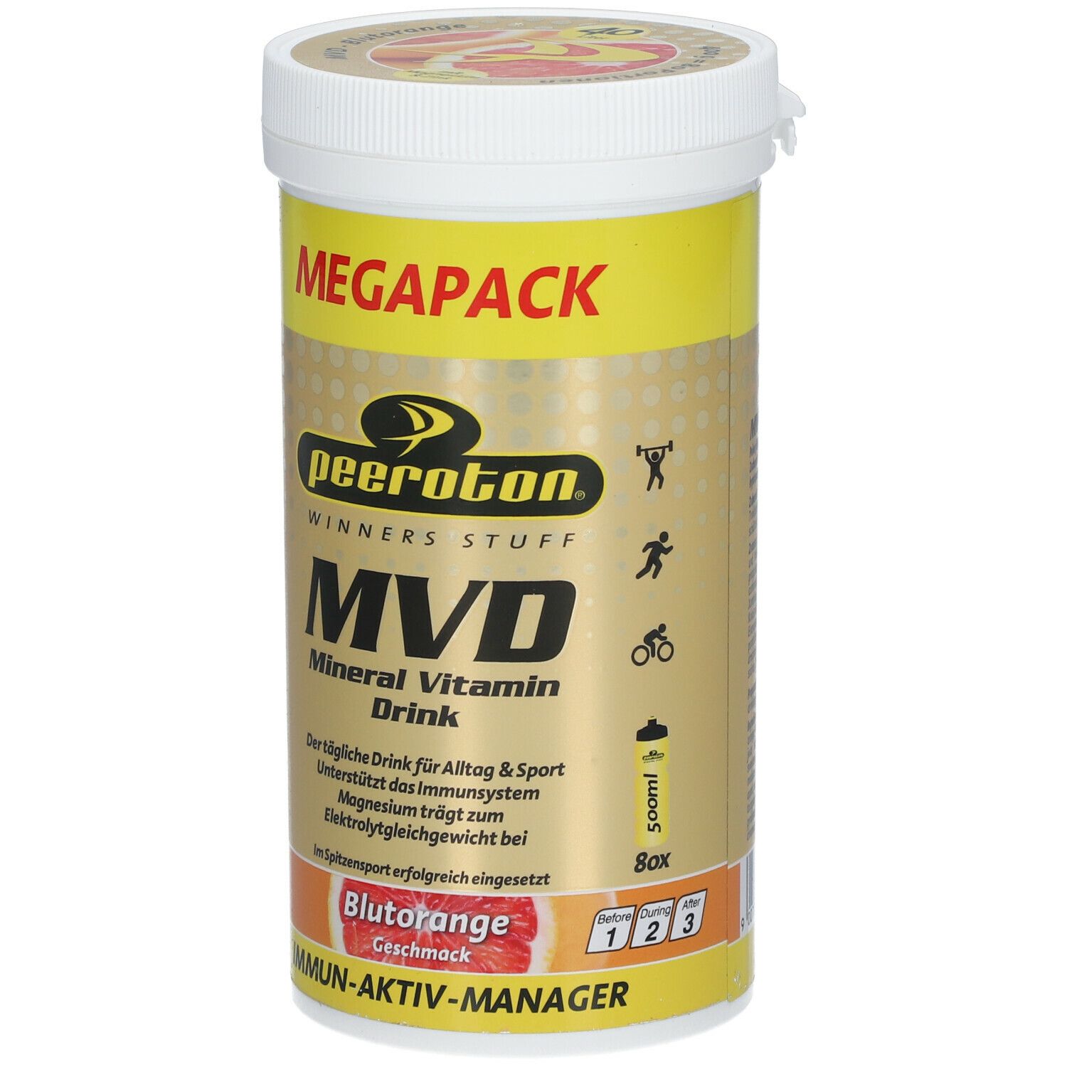 peeroton® MVD Mineral Vitamin Drink Blutorange
