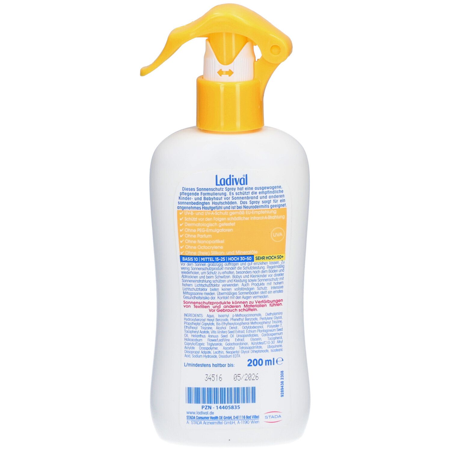 Ladival® Sonnenschutz Spray für Kinder LDF 50+