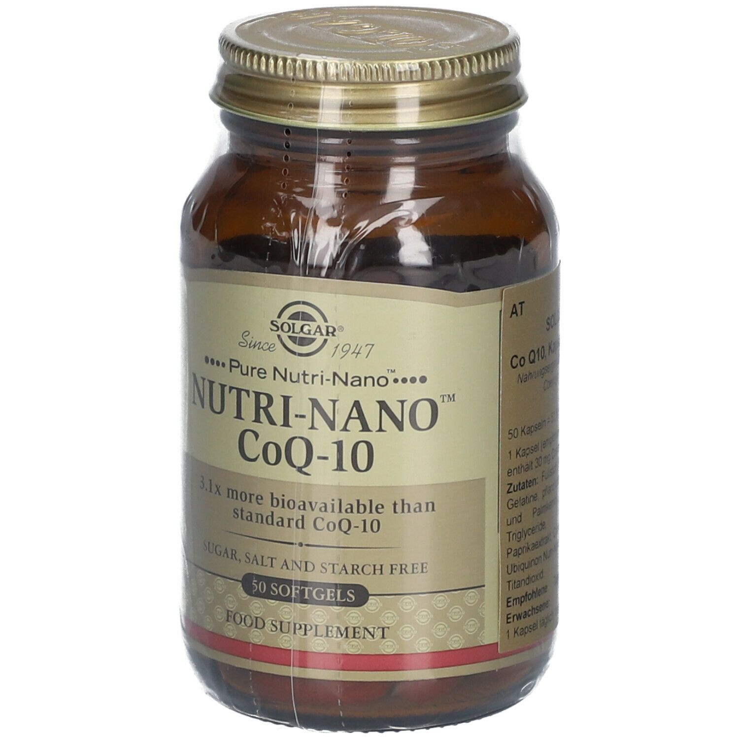 Solgar Nutri-Nano CoQ-10 3,1x
