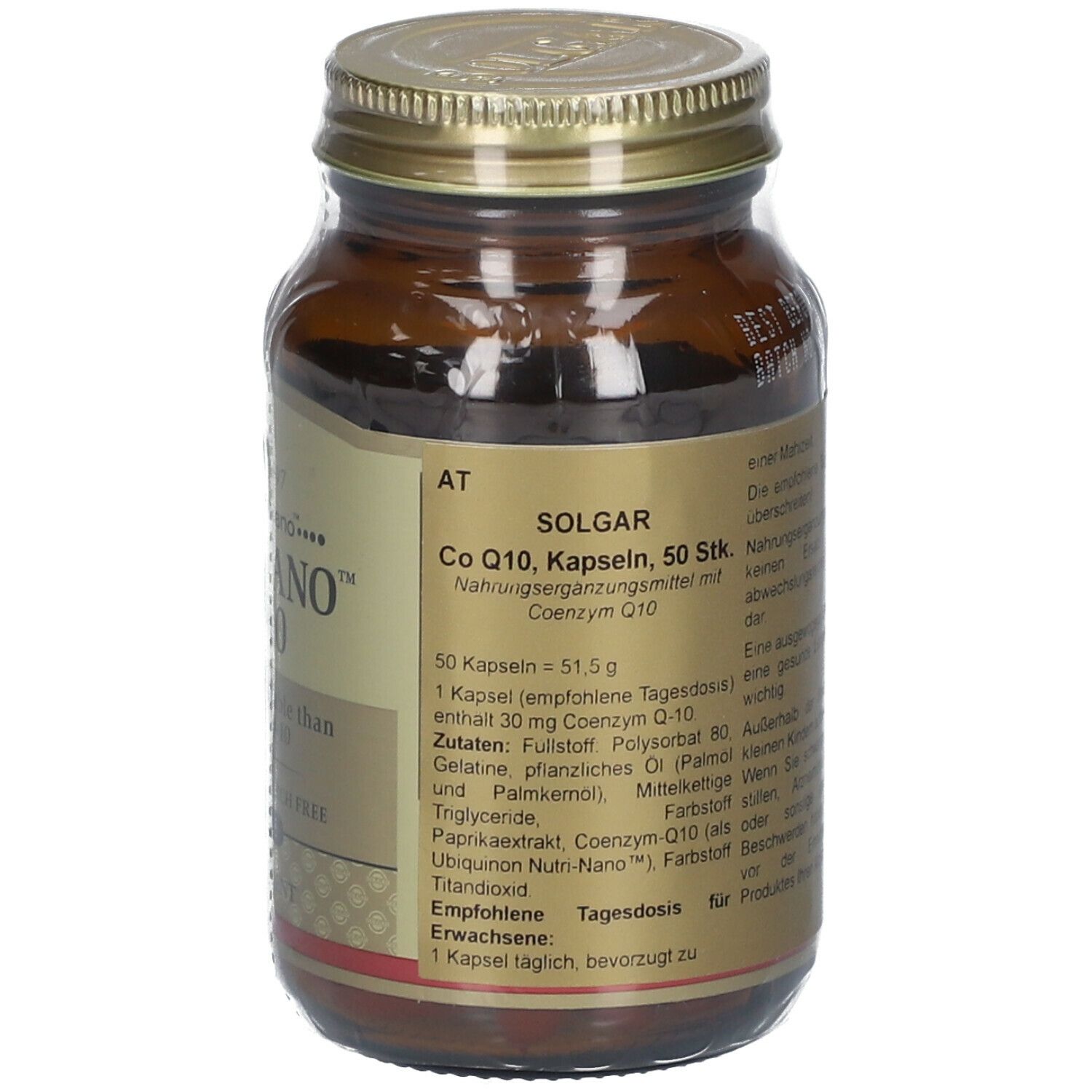 Solgar Nutri-Nano CoQ-10 3,1x