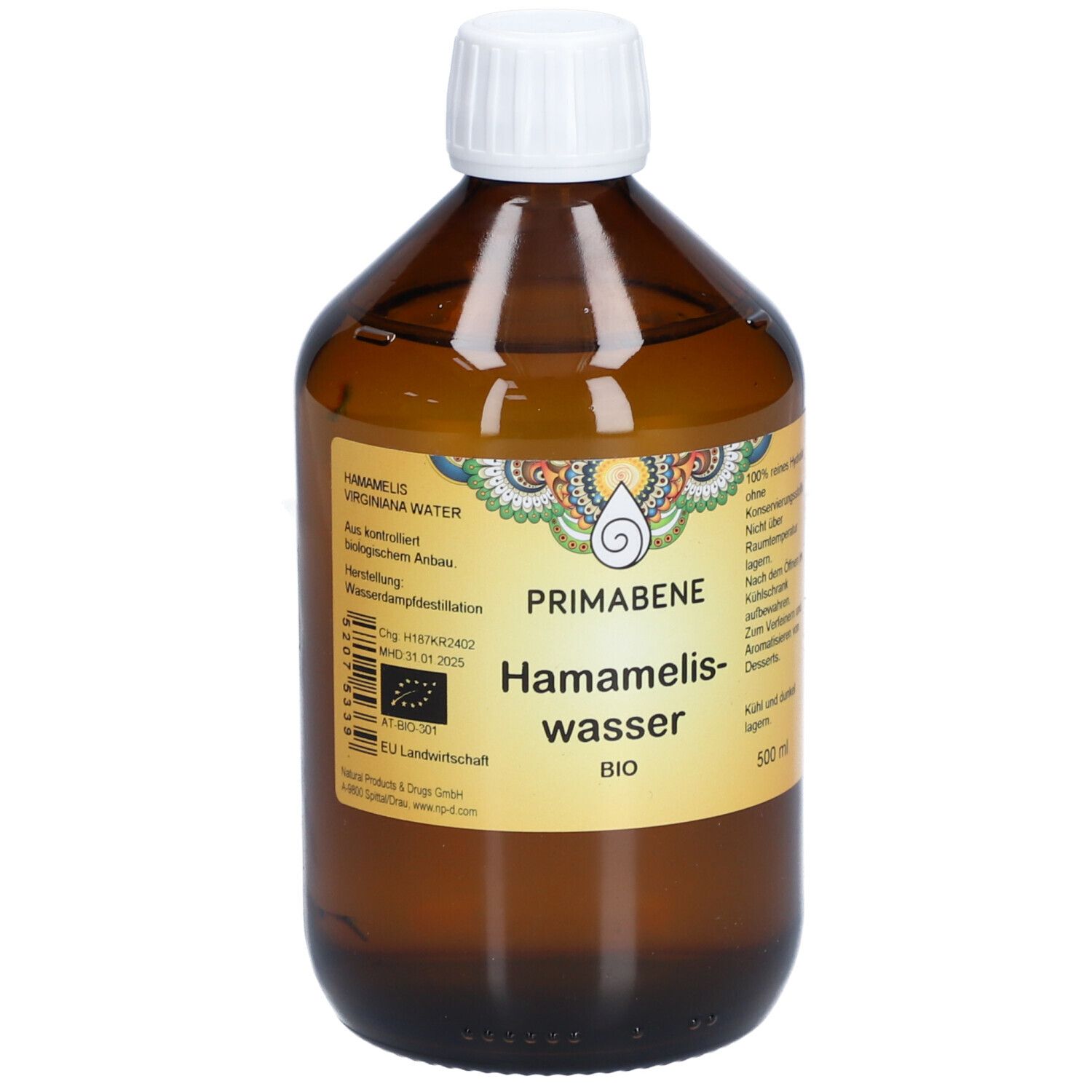 PRIMABENE Hamameliswasser BIO