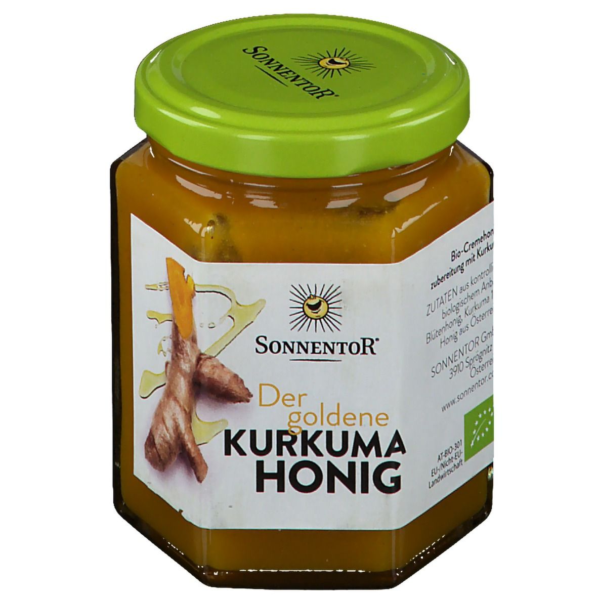 Sonnentor - Der Goldene Kurkuma Honig bio