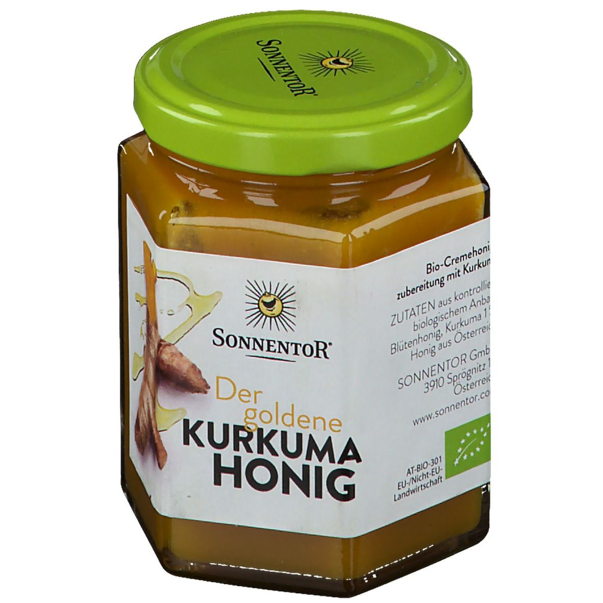Sonnentor - Der Goldene Kurkuma Honig bio