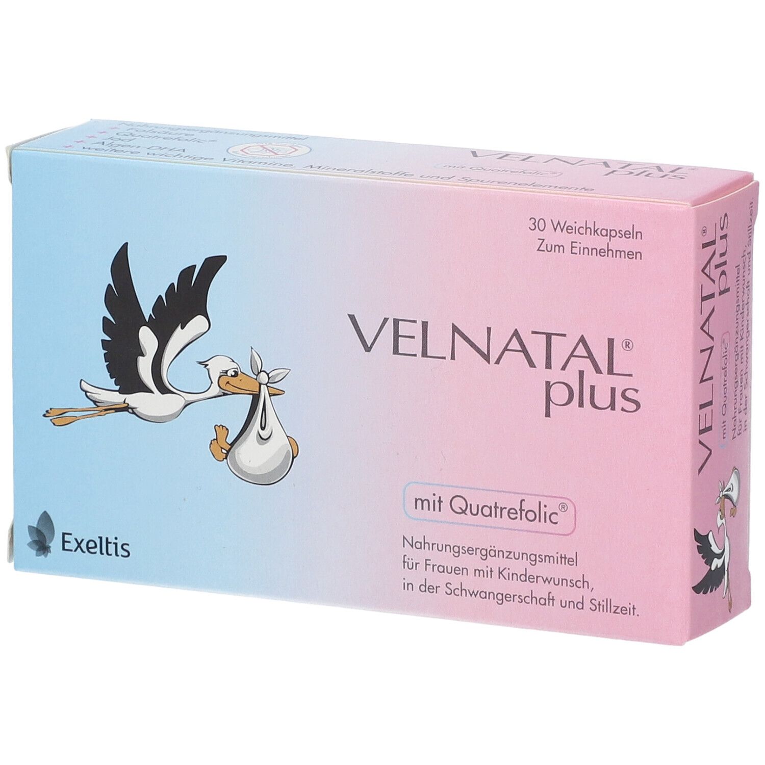 VELNATAL® plus mit Quatrefolic®