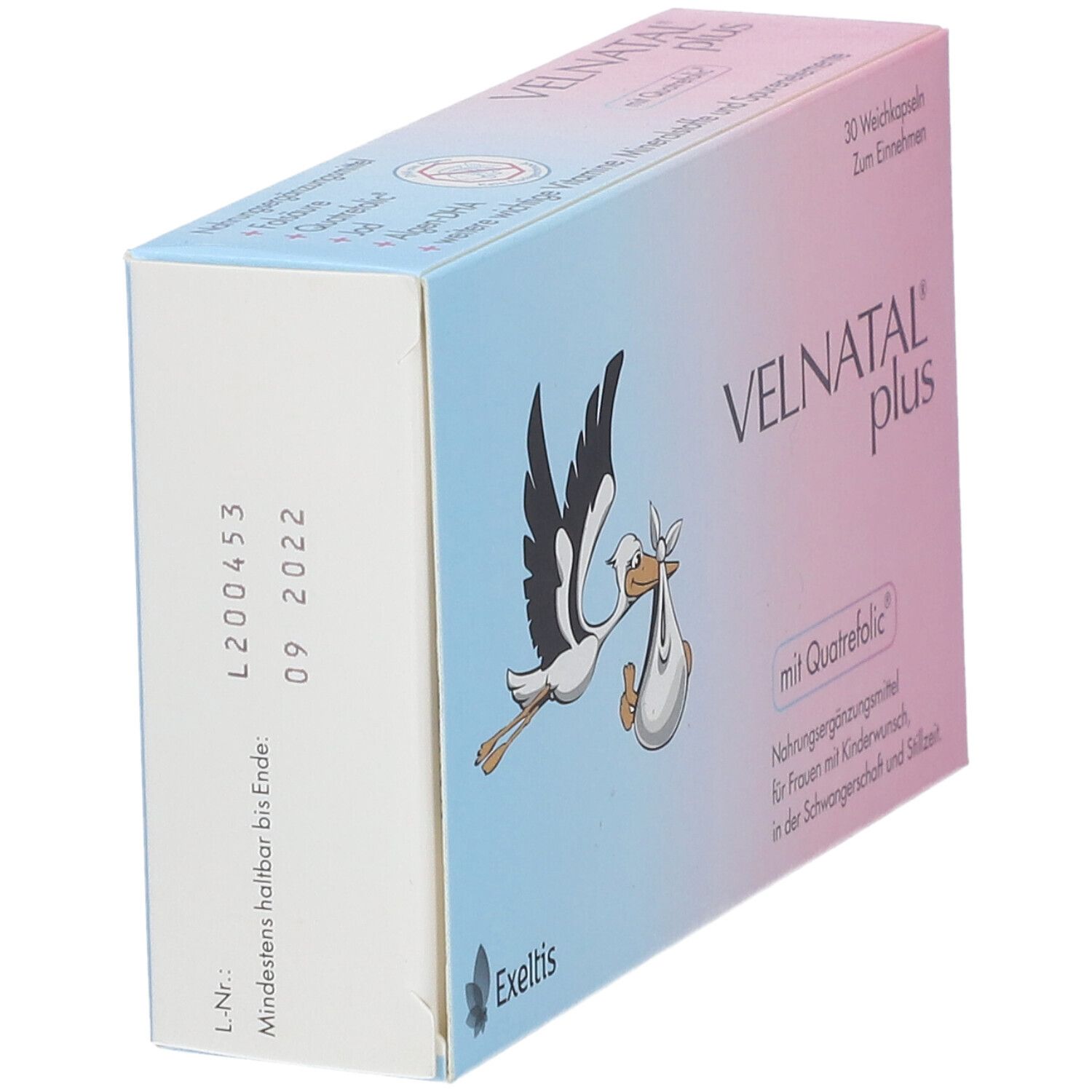 VELNATAL® plus mit Quatrefolic®