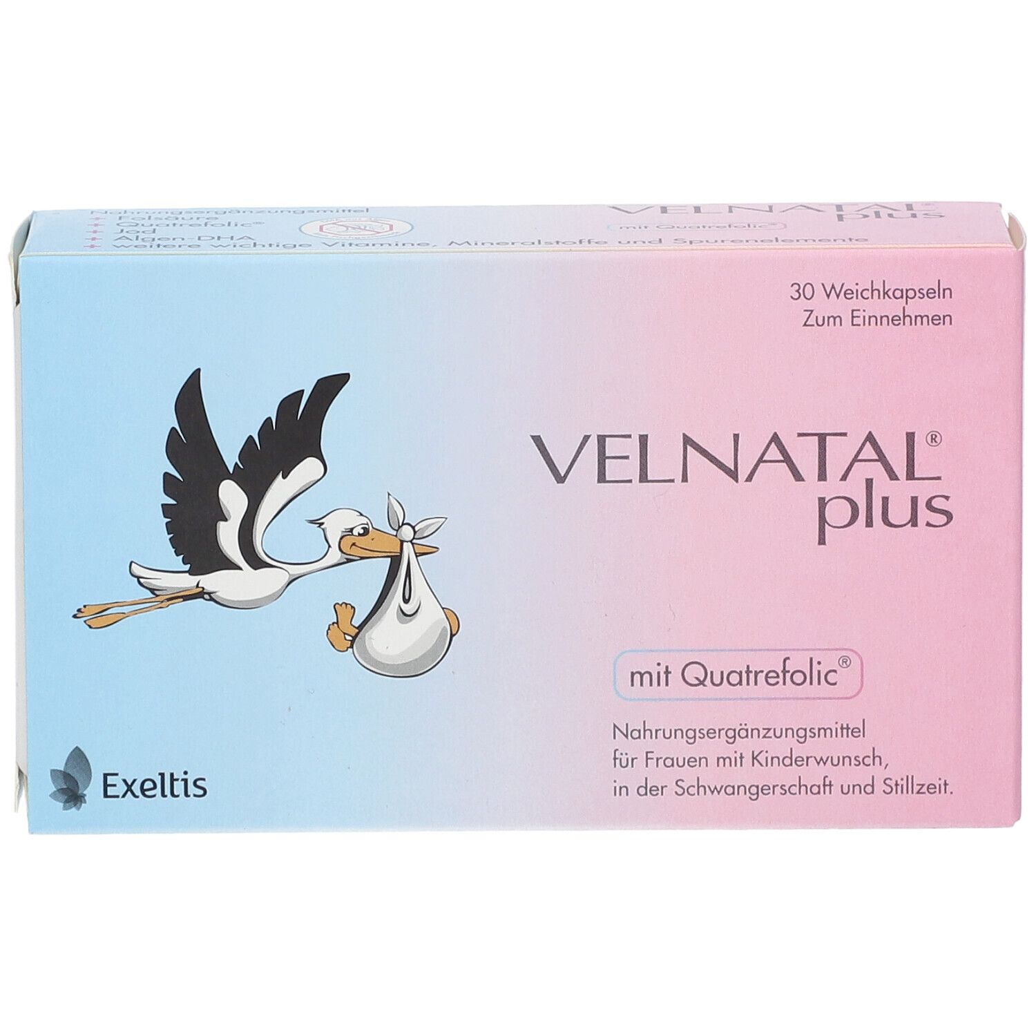 VELNATAL® plus mit Quatrefolic®