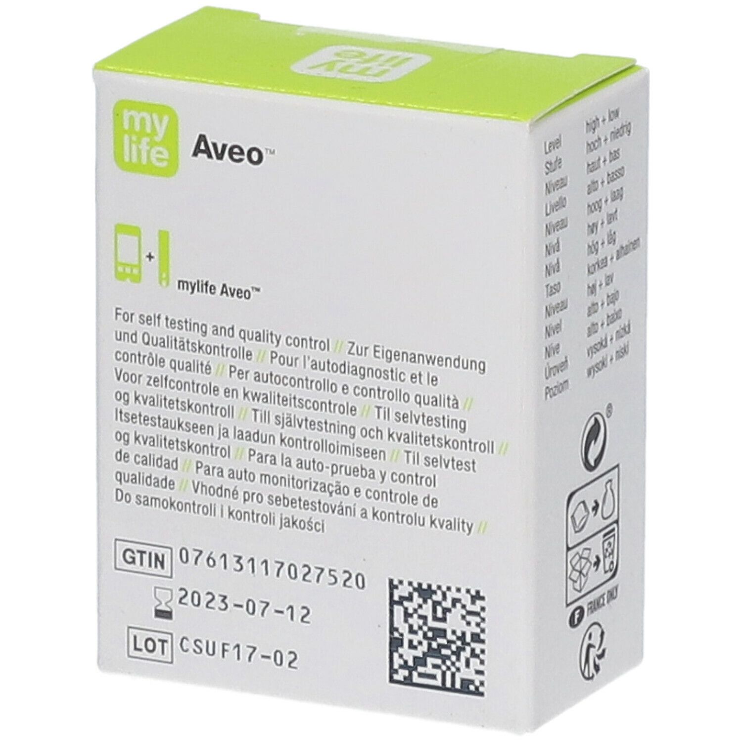 mylife Aveo™ Kontrolllösung