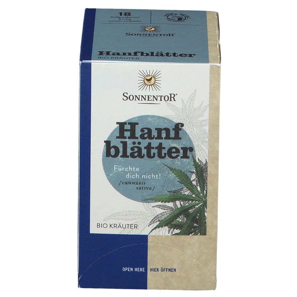 SonnentoR® Hanfblätter Bio-Kräutertee