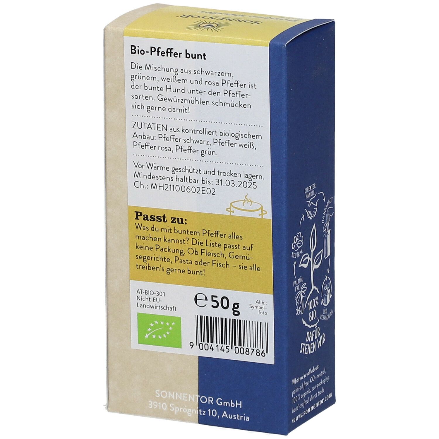 SonnentoR® Pfeffer bunt ganz