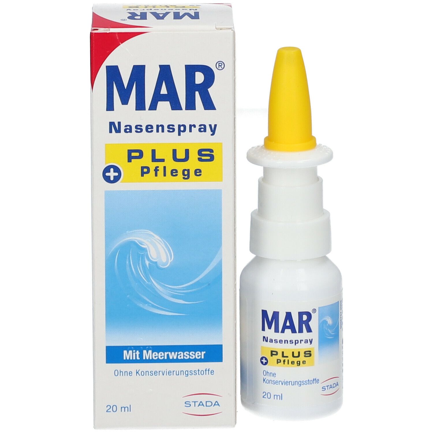 MAR® Nasenspray Plus Pflege Meerwasser-Nasenspray mit Dexpanthenol