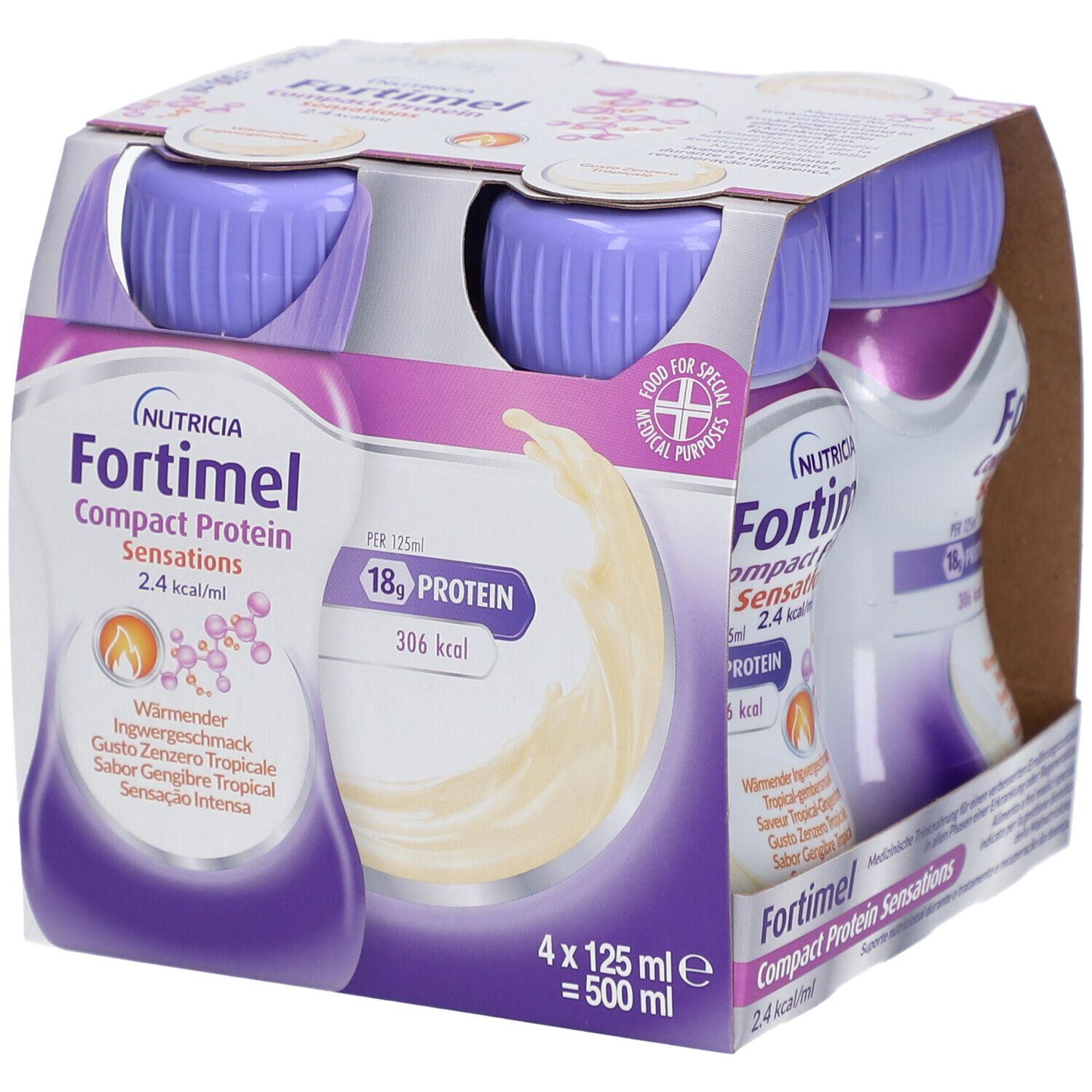 Nutricia Fortimel Compact Protein Wärmender Ingwer